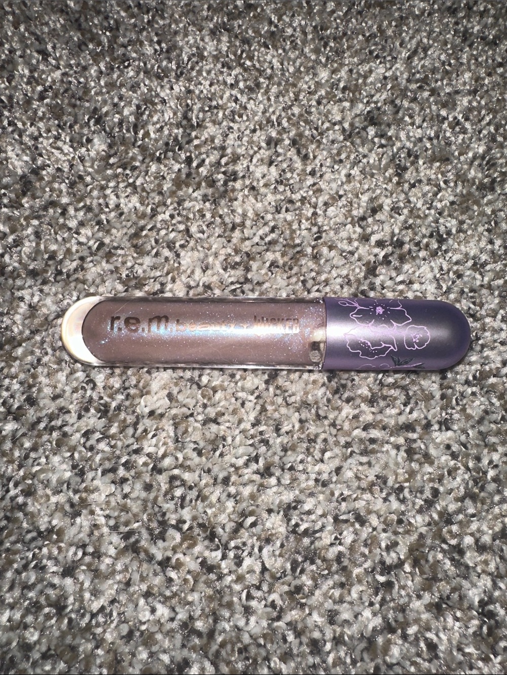 R.E.M. Beauty Wicked Glinda Iridescent Pink Lip Gloss - Tap to Bubble BN LE